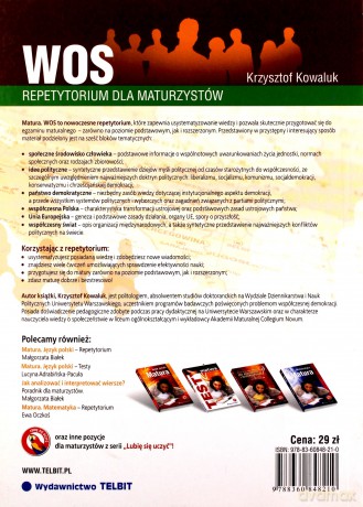 Matura. Wiedza o Społeczeństwie. Repetytorium - Krzysztof Kowaluk [KSIĄŻKA]