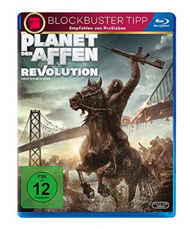 Dawn of the Planet of the Apes (Ewolucja planety małp) [Blu-Ray]
