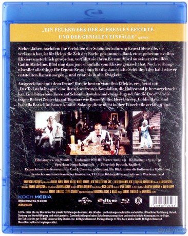Death Becomes Her (Ze śmiercią jej do twarzy) [Blu-Ray]
