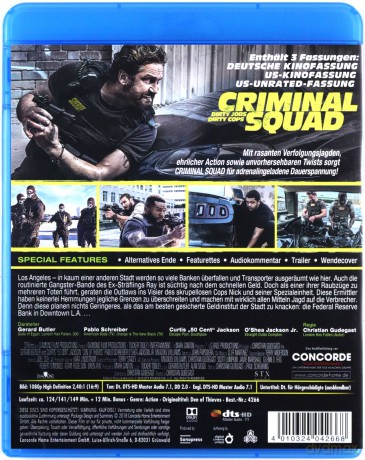 Den of Thieves (Skok stulecia) [Blu-Ray]
