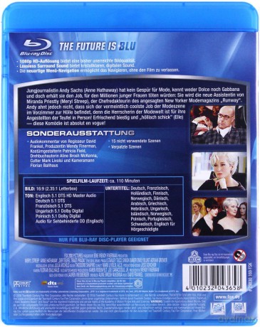 Diabeł ubiera się u Prady [Blu-Ray]