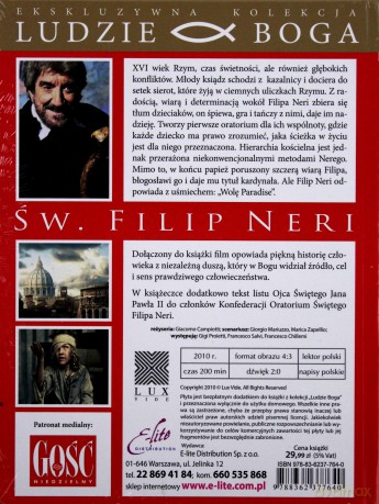 Święty Filip Neri (Ludzie Boga) (booklet) [DVD]