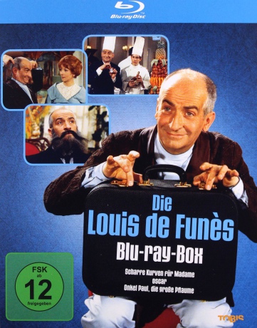 Die Louis de Funes (The Restaurant / Oscar / Hibernatus) [3xBlu-Ray]