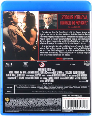 Disclosure (W sieci) [Blu-Ray]