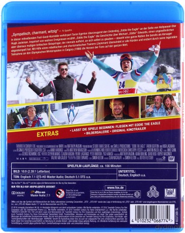 Eddie the Eagle (Eddie zwany Orłem) [Blu-Ray]