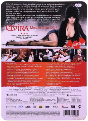 Elvira - Herrscherin der Dunkelheit (Elvira, władczyni ciemności) [2xBlu-Ray]+[DVD]