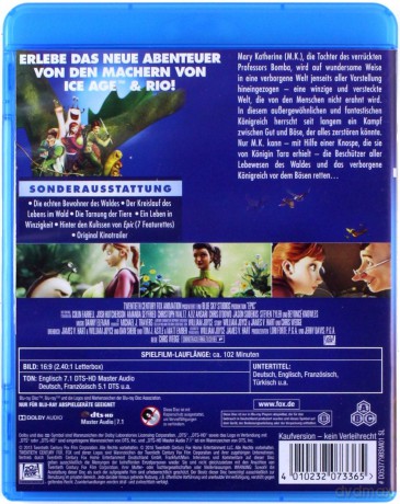 Epic (Tajemnica zielonego królestwa) [Blu-Ray]