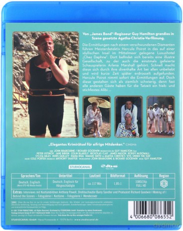 Evil Under the Sun (Zło czai się wszędzie) [Blu-Ray]