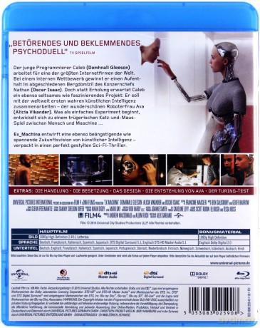 Ex Machina [Blu-Ray]