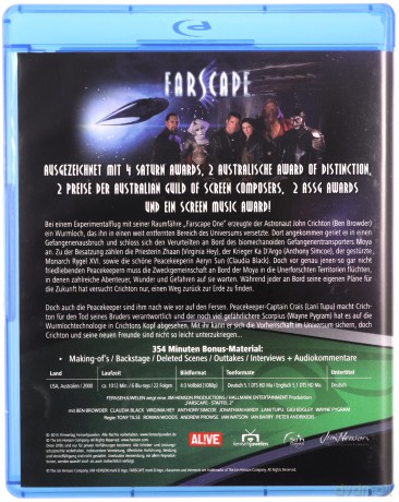 Farscape (Complete Series) (Ucieczka w kosmos (Kompletna Seria)) [25xBlu-Ray]