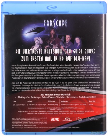 Farscape (Complete Series) (Ucieczka w kosmos (Kompletna Seria)) [25xBlu-Ray]
