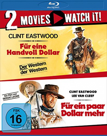 Fistful of Dollars / For a Few Dollars More (Za garść dolarów / Za kilka dolarów więcej) [2xBlu-Ray]