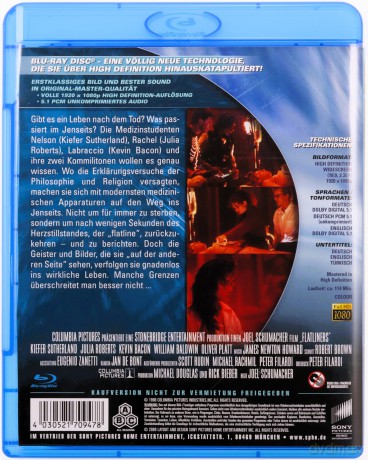 Flatliners (Linia życia) [Blu-Ray]
