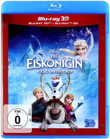 Frozen (Kraina lodu) (Disney) [Blu-Ray 3D]+[Blu-Ray]