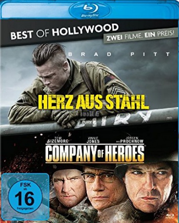 Fury / Company of Heroes (Furia / Oddział bohaterów) [2xBlu-Ray]