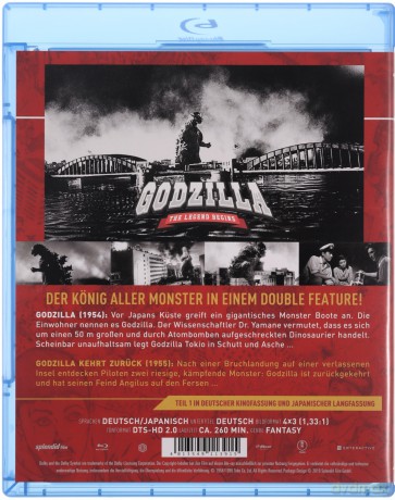 Godzilla: The Legend begins [2xBlu-Ray]