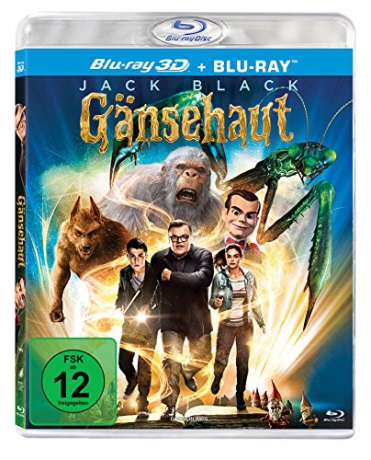 Goosebumps (Gęsia skórka) [Blu-Ray 3D]+[Blu-Ray]