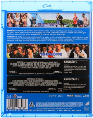 Grown Ups 1-2 (Duże dzieci / Jeszcze większe dzieci) [2xBlu-Ray]