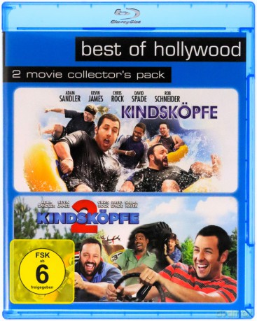 Grown Ups 1-2 (Duże dzieci / Jeszcze większe dzieci) [2xBlu-Ray]
