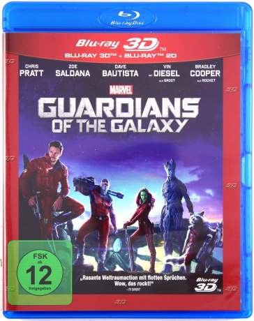 Guardians of the Galaxy (Strażnicy Galaktyki) [Blu-Ray 3D]+[Blu-Ray]