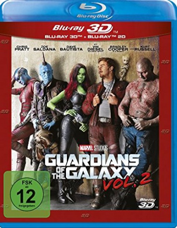 Guardians of the Galaxy Vol. 2 (Strażnicy Galaktyki vol. 2) [Blu-Ray 3D]+[Blu-Ray]