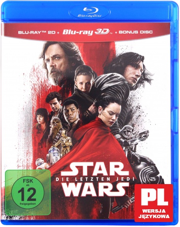 Gwiezdne wojny: Ostatni Jedi [Blu-Ray 3D]+[Blu-Ray]