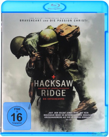 Hacksaw Ridge (Przełęcz ocalonych) [Blu-Ray]