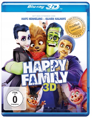 Happy Family (Potworna rodzinka) [Blu-Ray 3D]+[Blu-Ray]