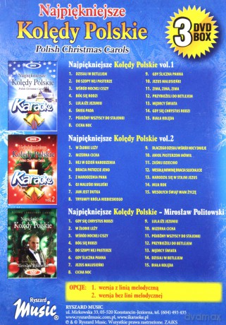 Kolędy Polskie Karaoke [3DVD]
