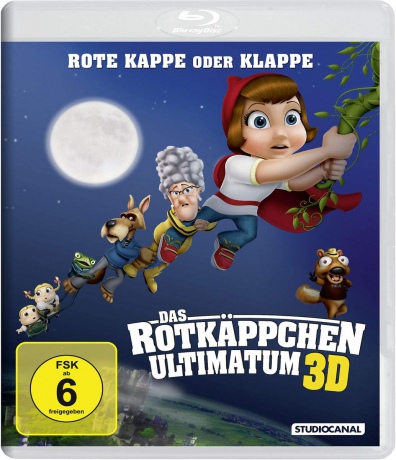 Hoodwinked Too! Hood vs. Evil (Czerwony Kapturek 2: Pogromca zła) [Blu-Ray 3D]+[Blu-Ray]
