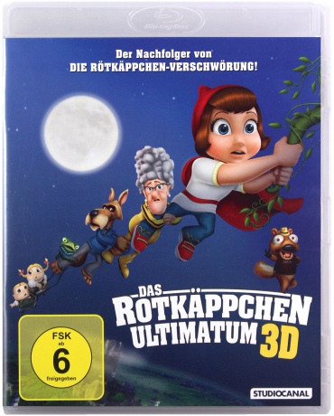 Hoodwinked Too! Hood vs. Evil (Czerwony Kapturek 2: Pogromca zła) [Blu-Ray 3D]+[Blu-Ray]