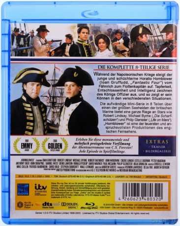 Hornblower (Complete Series) (Hornblower: Księżna i diabeł (Kompletna seria)) [8xBlu-Ray]