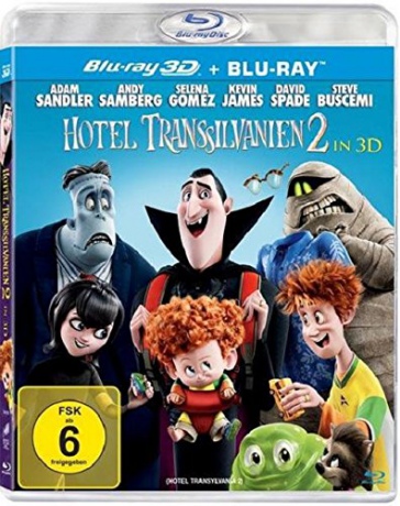 Hotel Transylvania 2 (Hotel Transylwania 2) [Blu-Ray 3D]+[Blu-Ray]
