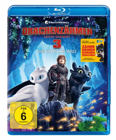 How to Train Your Dragon: The Hidden World (Jak wytresować smoka 3) [Blu-Ray]