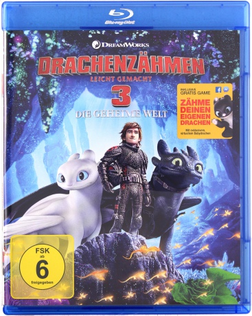 How to Train Your Dragon: The Hidden World (Jak wytresować smoka 3) [Blu-Ray]