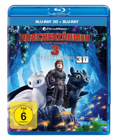 How to Train Your Dragon: The Hidden World (Jak wytresować smoka 3) [Blu-Ray 3D]+[Blu-Ray]