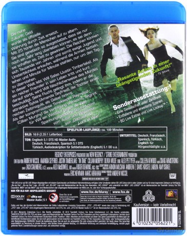 In Time (Wyścig z czasem) [Blu-Ray]