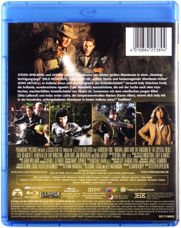 Indiana Jones i Królestwo Kryształowej Czaszki [Blu-Ray]
