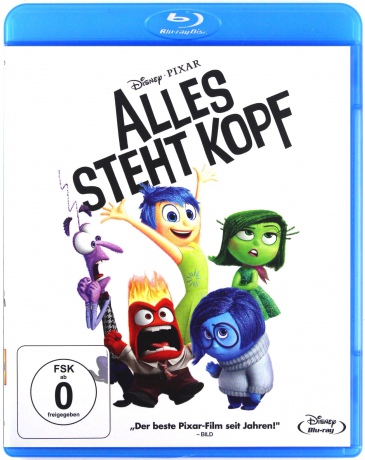 Inside Out (W głowie się nie mieści) (Disney) [Blu-Ray]