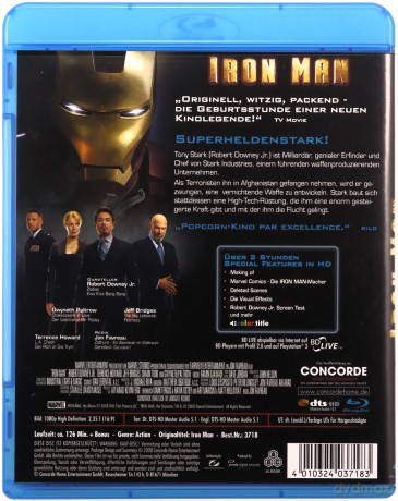Iron Man [Blu-Ray]