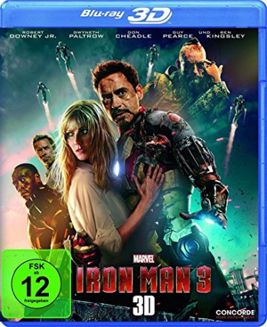 Iron Man 3 (Iron Man 3) [Blu-Ray 3D]+[Blu-Ray]