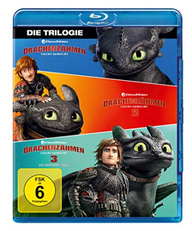 Jak wytresować smoka 1-3 [3xBlu-Ray]