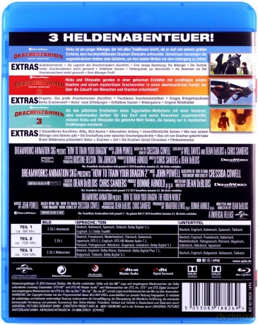 Jak wytresować smoka 1-3 [3xBlu-Ray]