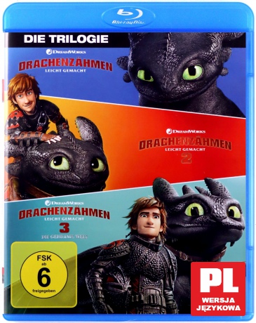 Jak wytresować smoka 1-3 [3xBlu-Ray]