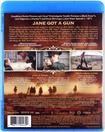 Jane Got A Gun (Niepokonana Jane) [Blu-Ray]