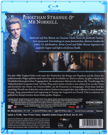 Jonathan Strange & Mr. Norrell [2xBlu-Ray]