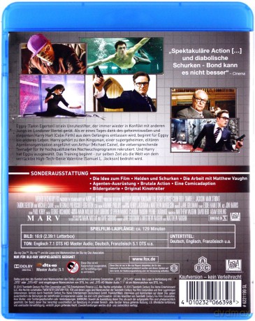 Kingsman: The Secret Service (Kingsman: Tajne służby) [Blu-Ray]