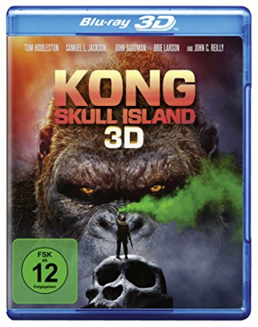 Kong: Skull Island (Kong: Wyspa Czaszki) [Blu-Ray 3D]+[Blu-Ray]