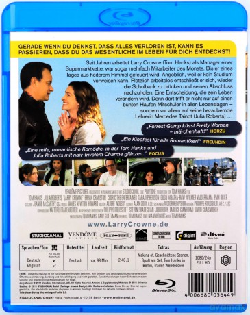 Larry Crowne (Larry Crowne: uśmiech losu) [Blu-Ray]