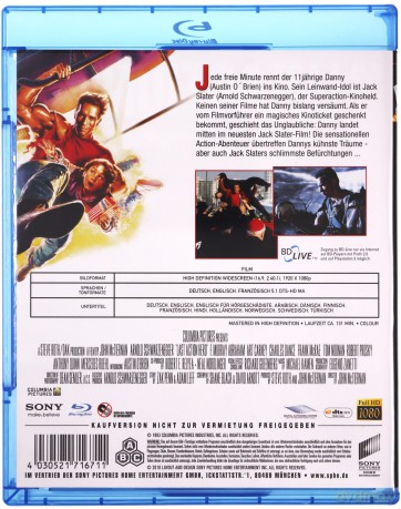 Last Action Hero (Bohater ostatniej akcji) [Blu-Ray]